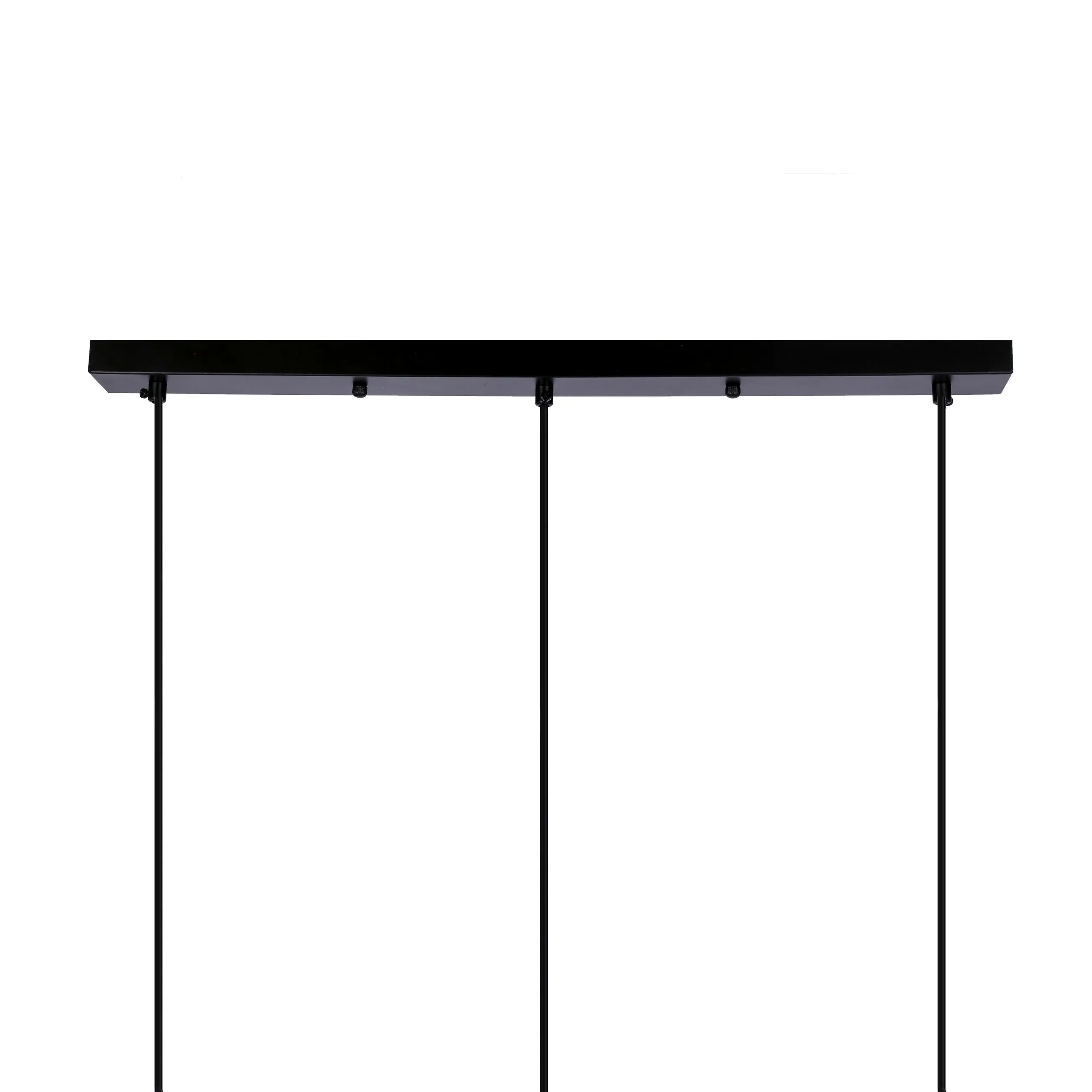 Pompei lampa wisząca czarny 3x40w e27 klosz biały - obrazek 5