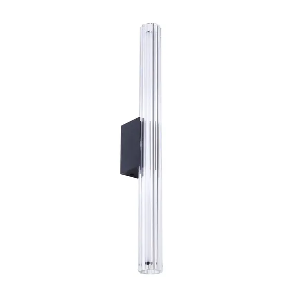 Lampa ścienna VERTI 50 cm -  LED, kinkiet liniowy, transparentny