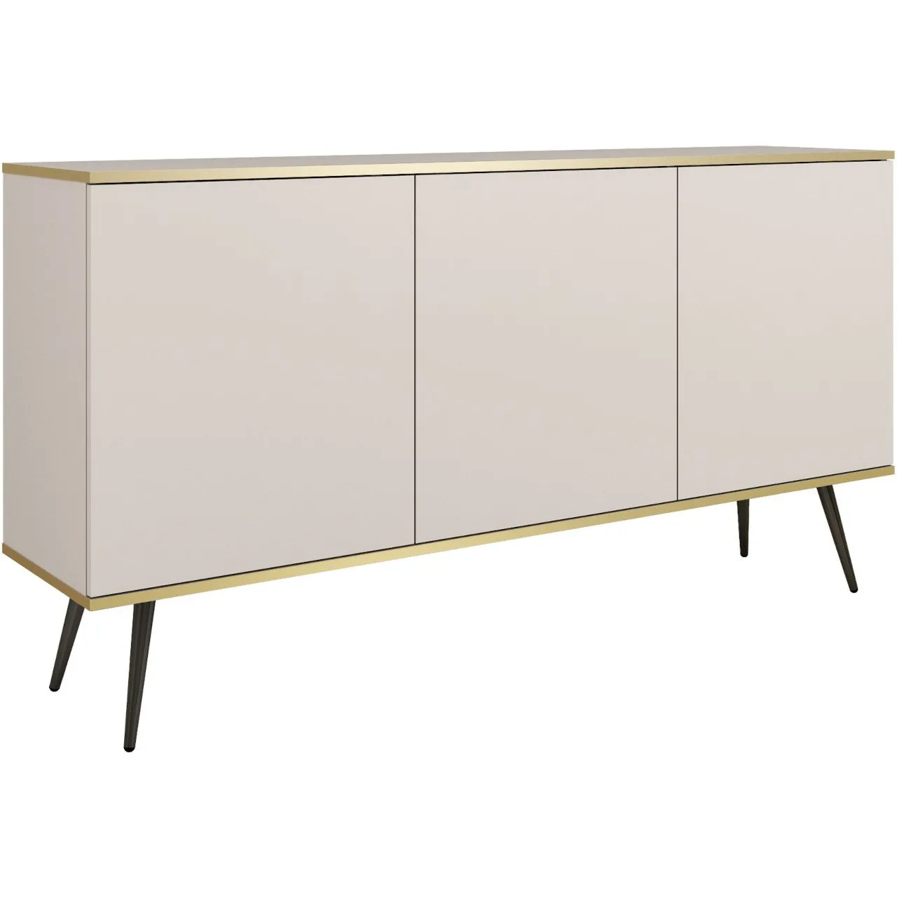 Komoda ARA K160 beż + czarny