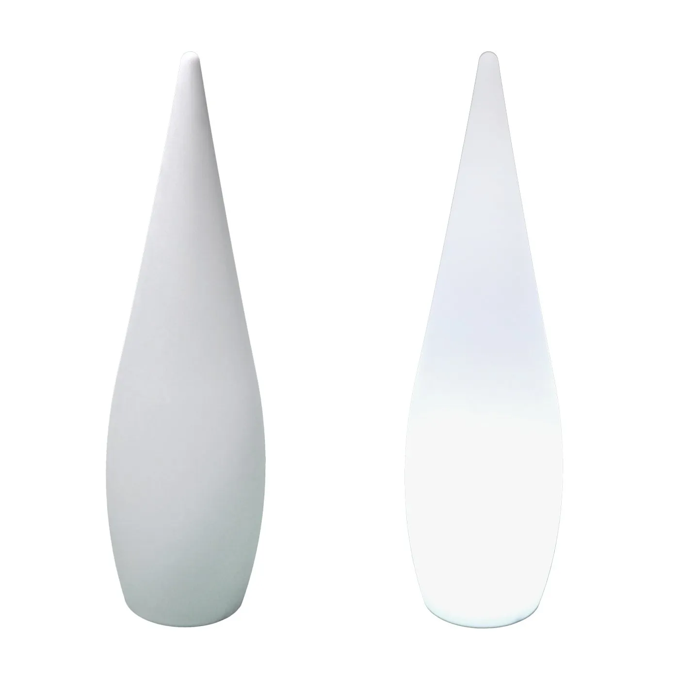 Lampa ogrodowa stojąca duszek GHOST LED RGBW 16 kolorów 80 cm - obrazek 3