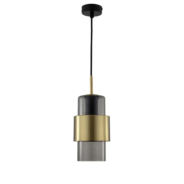 Lampa wisząca Miele dymna 1xE27