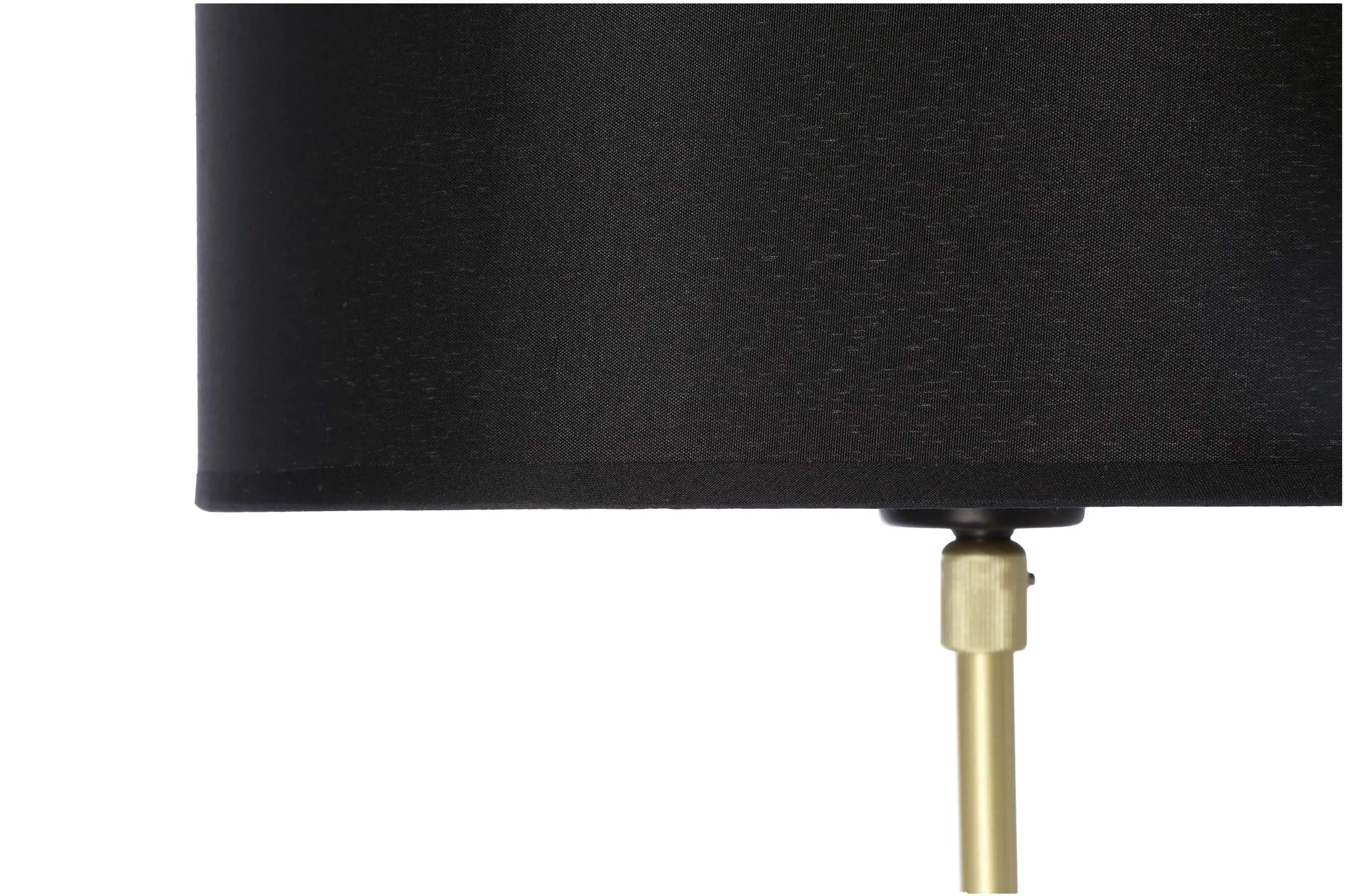TEGOLA LAMPA PODŁOGOWA CZARNY+ZŁOTY MATOWY 1X60W E27 ABAŻUR CZARNY - obrazek 10