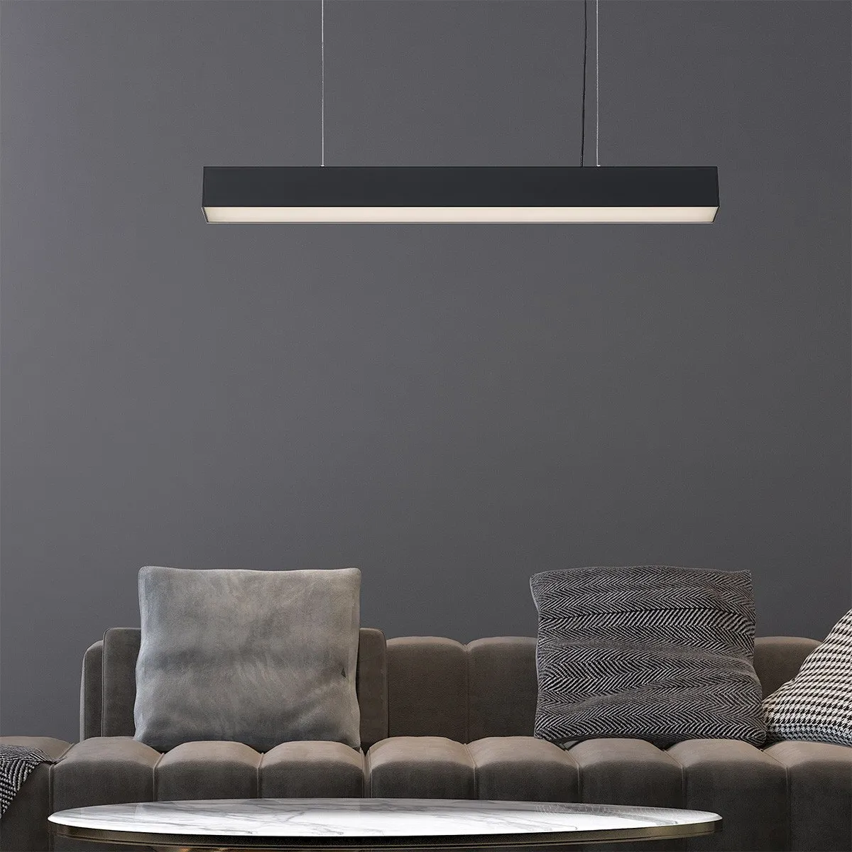 Lampa wisząca Luci M czarna Tuya LED CCT - obrazek 2