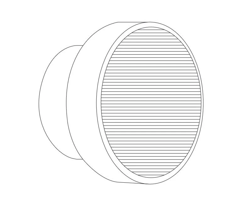 Lampa ścienna CARMELLO 13,5 cm, czarna - obrazek 8