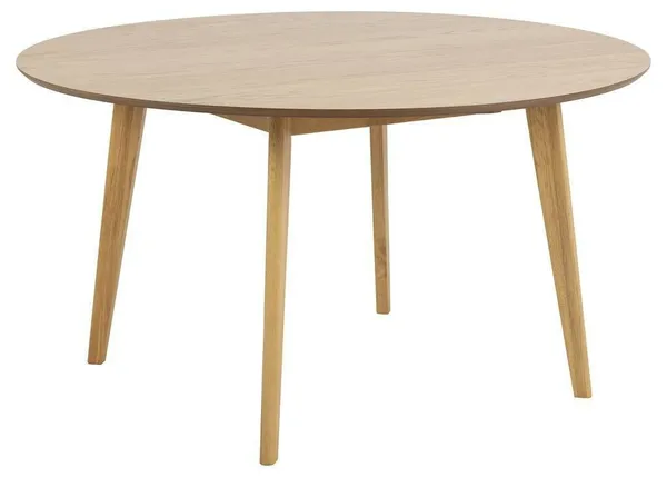 Stół do jadalni Actona Roxby okrągły 140 cm naturalny, nierozkładany