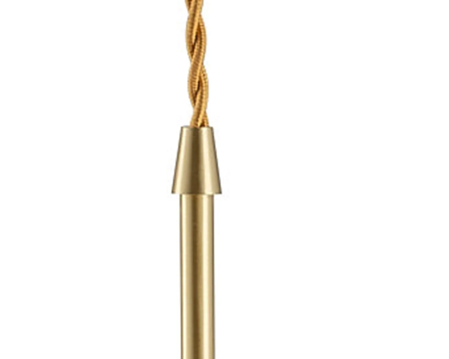 Lampa wisząca JUPITER złota 30 cm - obrazek 9