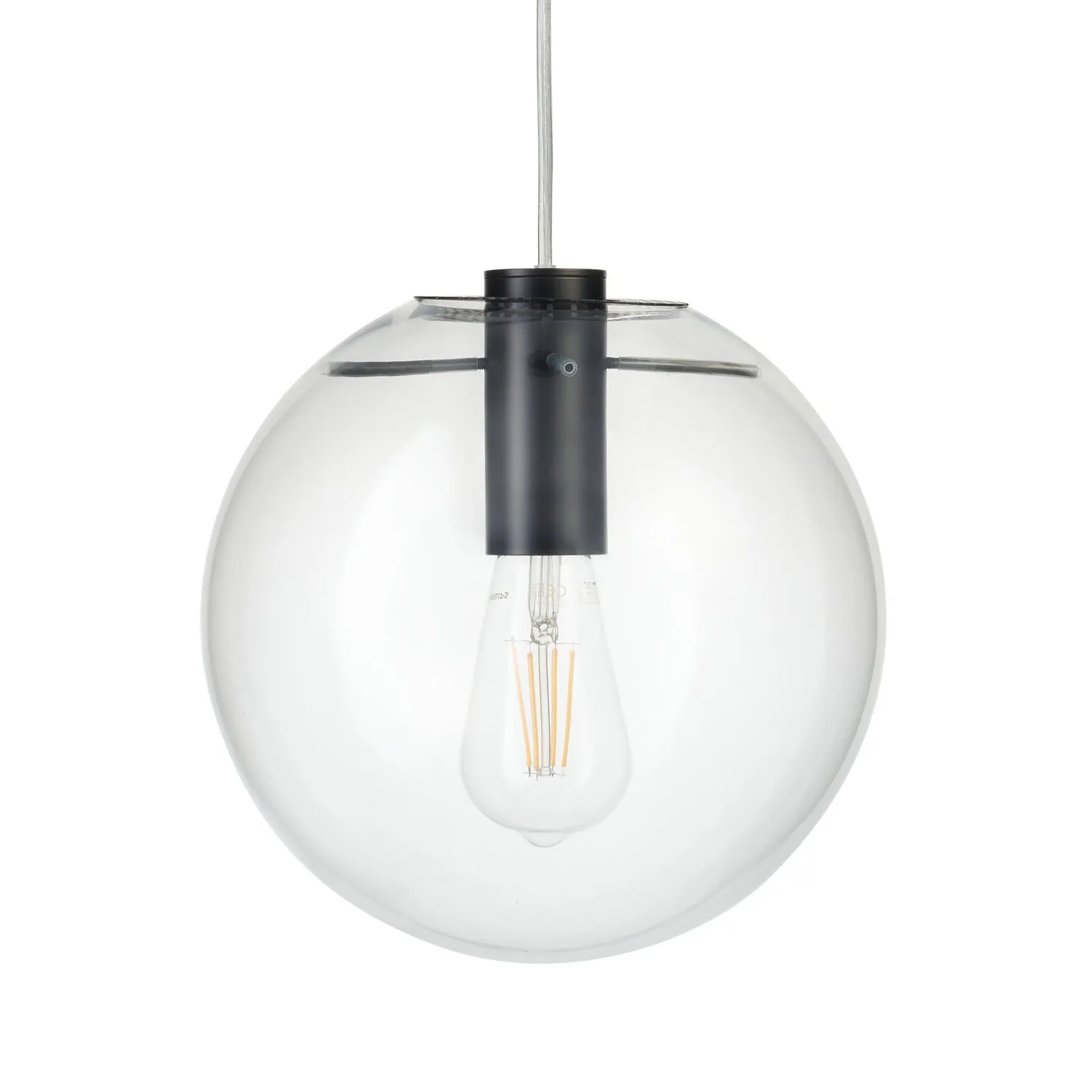 Lampa wisząca TONDA czarna 25 cm - obrazek 5