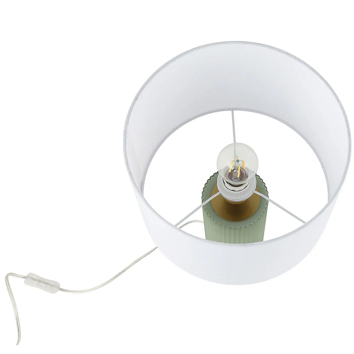 Lampa stołowa Tokio miętowa 1xE27 - obrazek 6