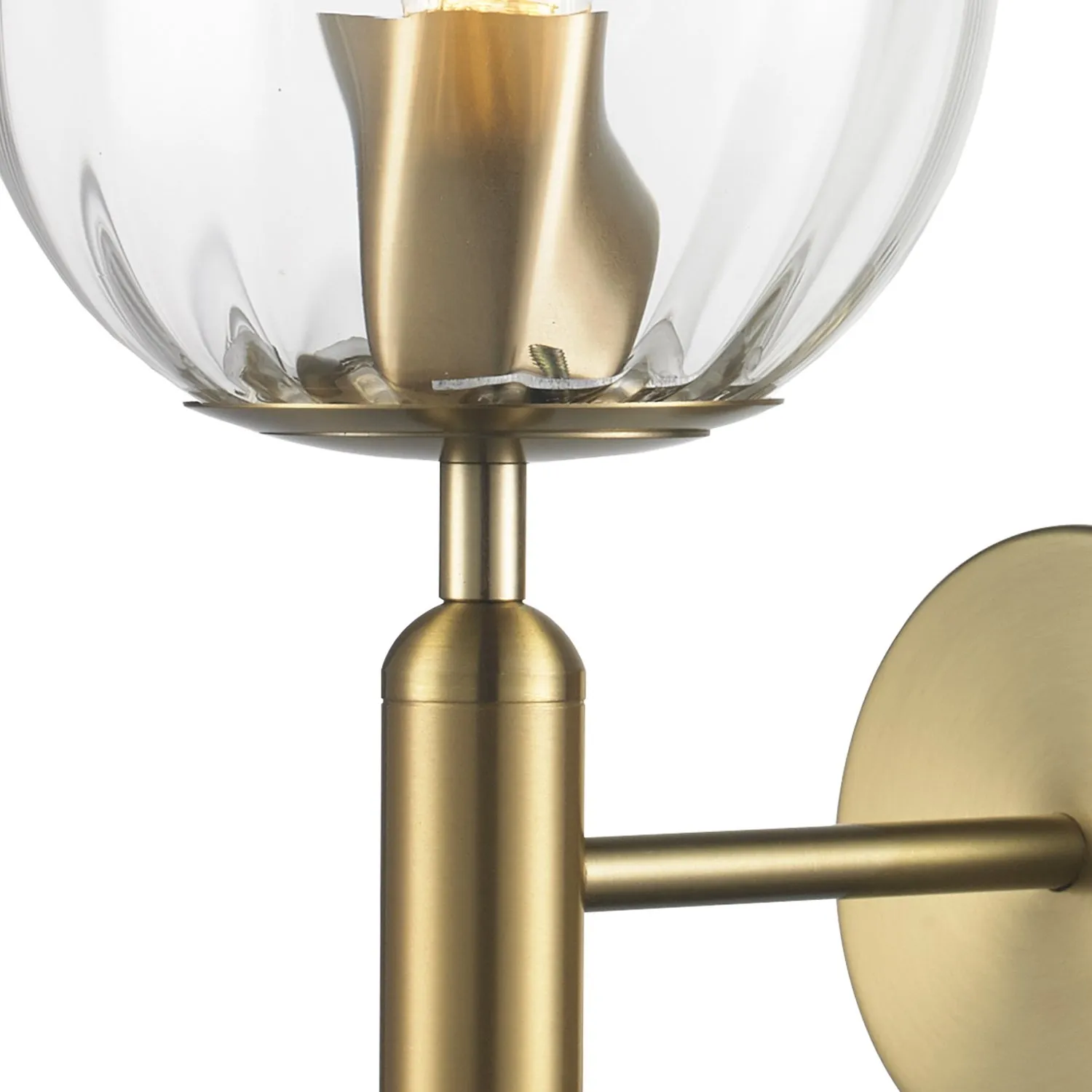 Lampa ścienna PALLA złota 15 cm - obrazek 3