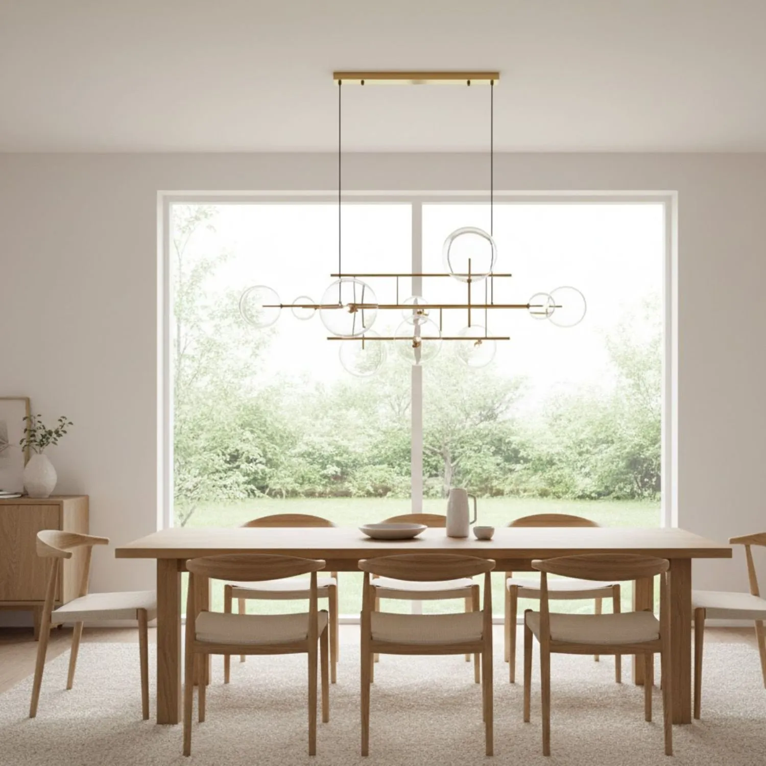 Lampa wisząca CHARM 200 - mosiądz, 200 cm - obrazek 2