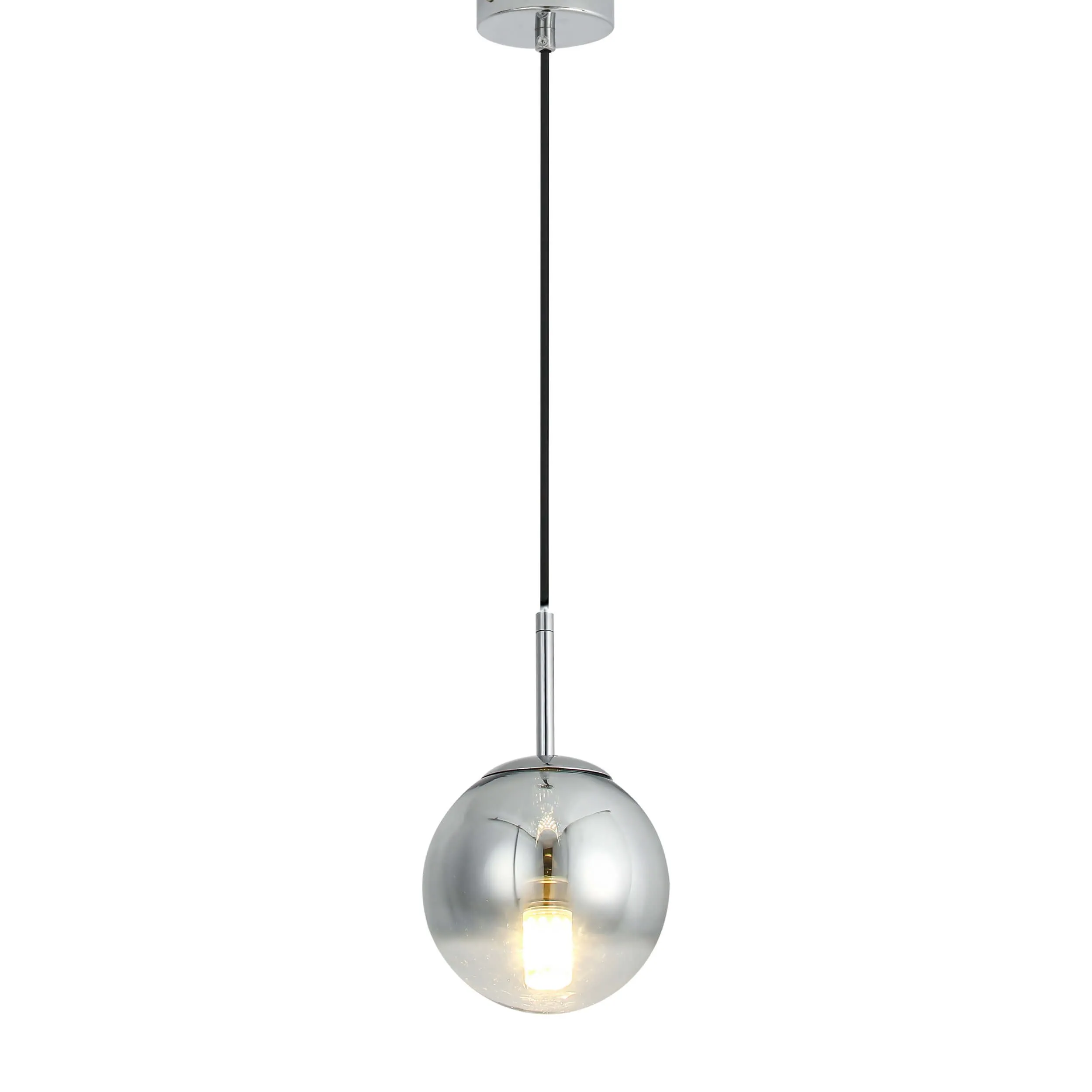 Lampa wisząca Palla chrom 1xE14 - obrazek 6
