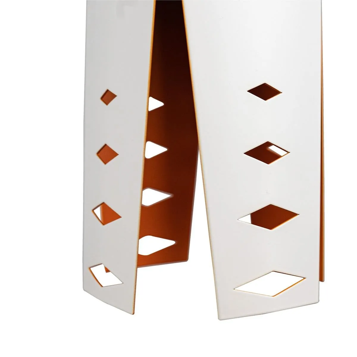 Origami Design No.2 biało-pomarańczowa - obrazek 3