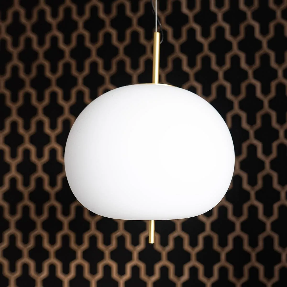Złota lampa wisząca LED Apple CL3 - obrazek 5