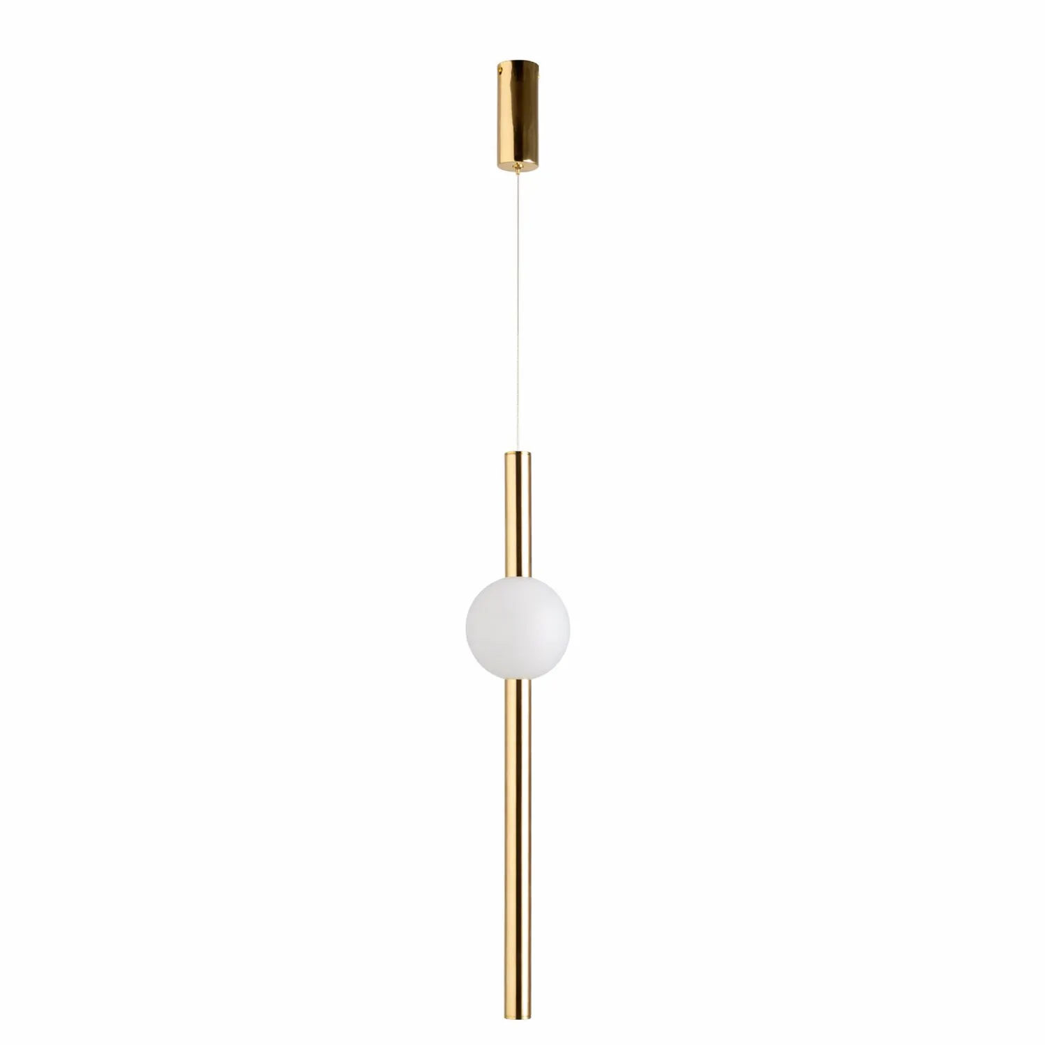 Lampa wisząca O-LINE 63 - LED, 63 cm, złoty połysk - obrazek 8