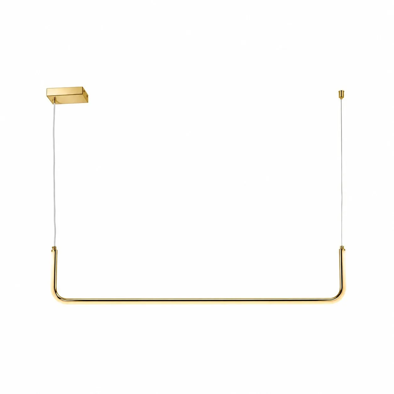 Lampa wisząca MINIMA-1 LED złoty połysk 120 cm