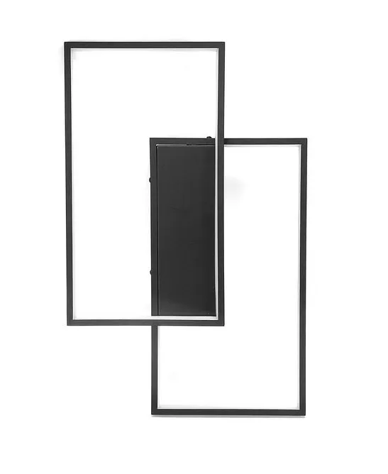 Lampa Dekoracyjna LED kolor czarny Modern 48W + Pilot DL-A02 - obrazek 4