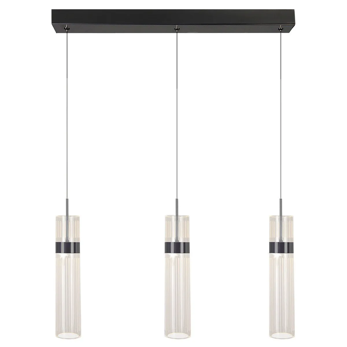 Lampa wisząca Ambiente 3 grafitowa LED CCT - obrazek 4