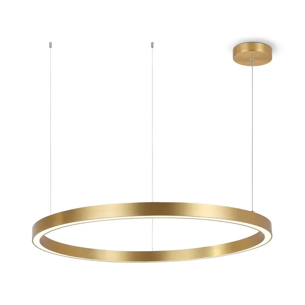 Lampa wisząca Midway złota duża LED 3000K