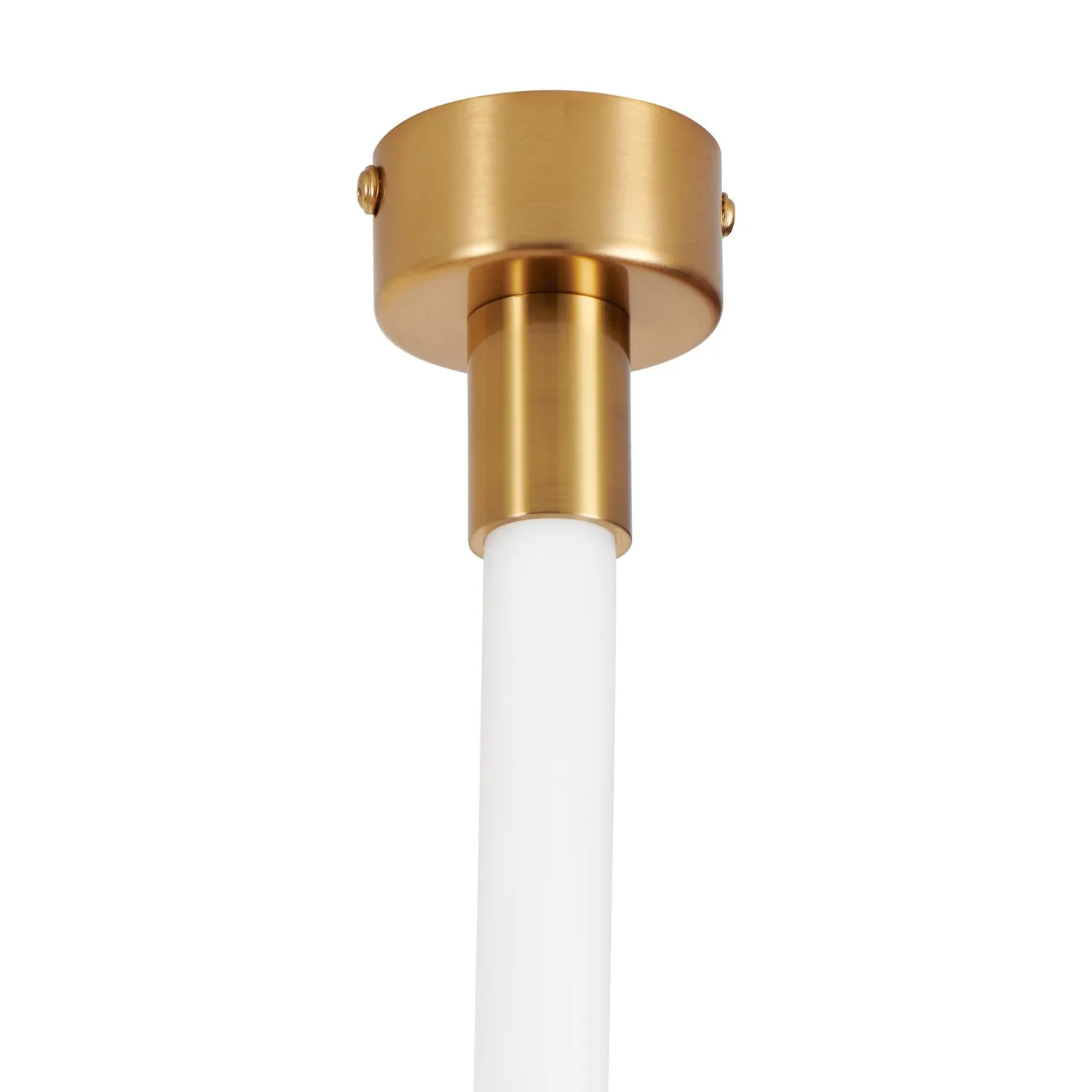 Lampa wisząca SNAKE LED 400 cm - elastyczny przewód LED, 3000K, złote uchwyty - obrazek 7