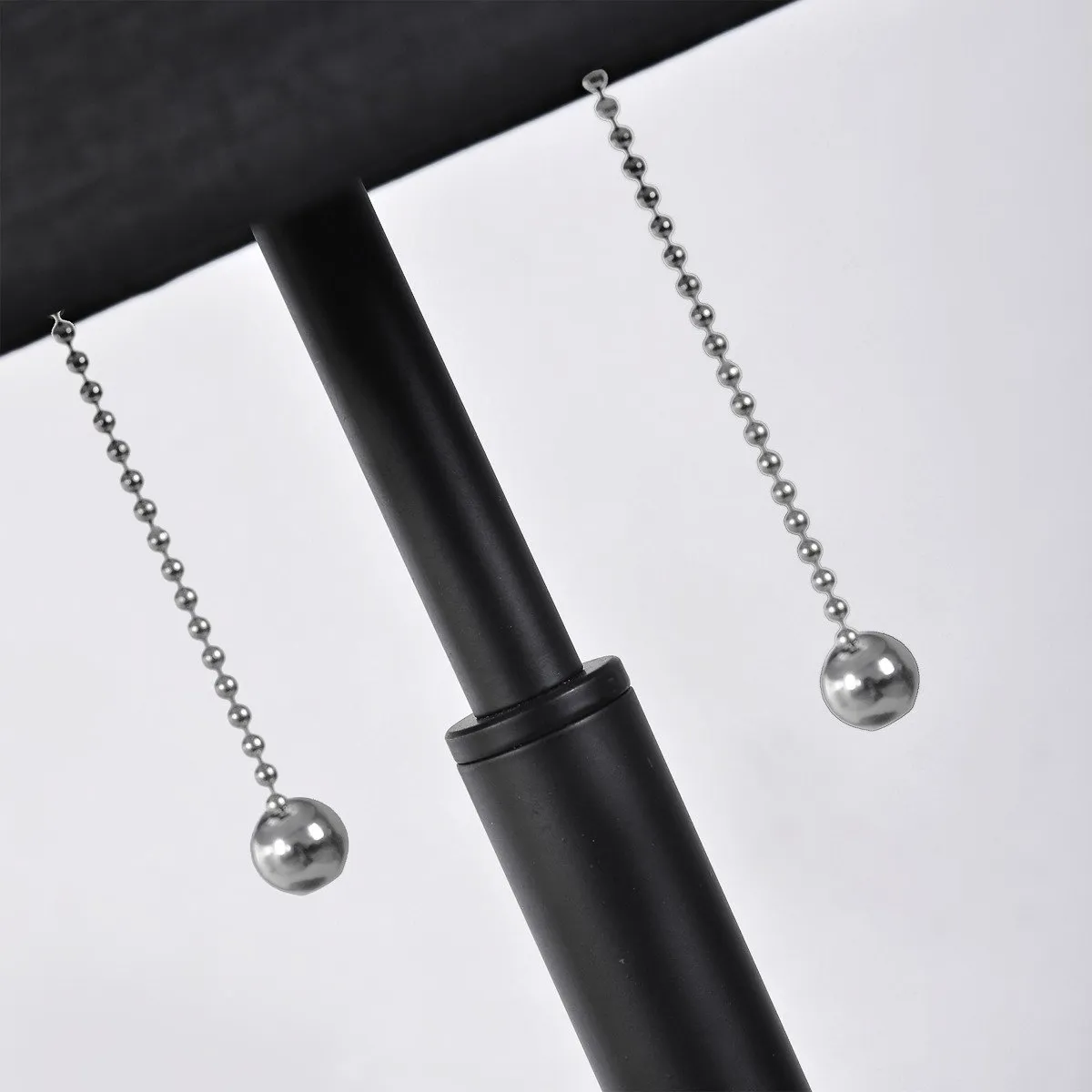 Lampa stołowa Fogo czarna 2xE27 - obrazek 3