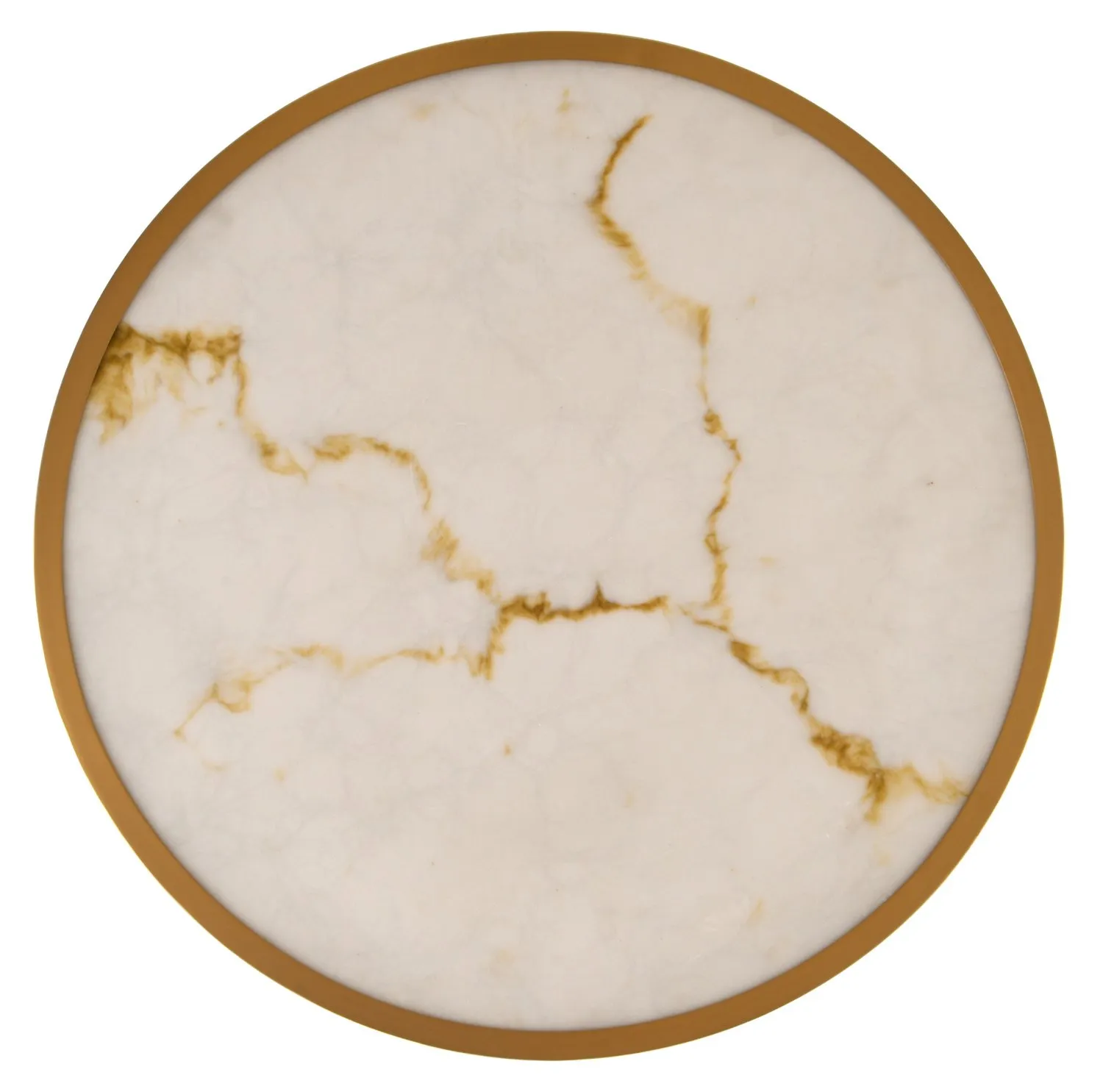 Lampa wisząca ALCHEMY 60 cm - LED, złoty alabaster - obrazek 7