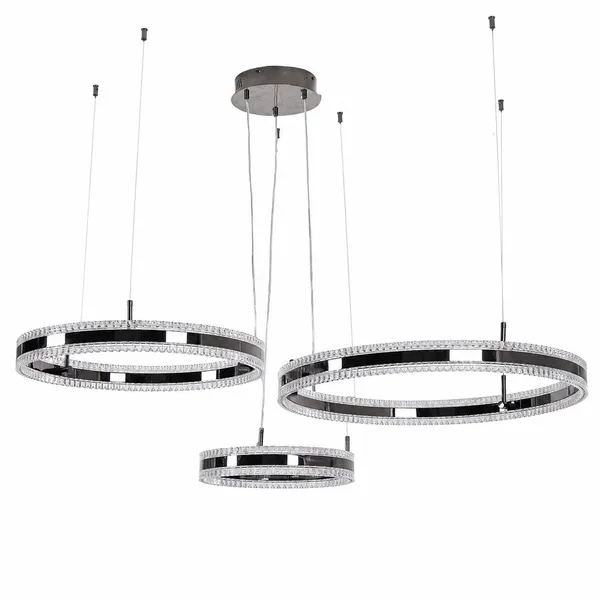Lampa wisząca ARKADIA LED Trio 40/60/80 cm – tytan