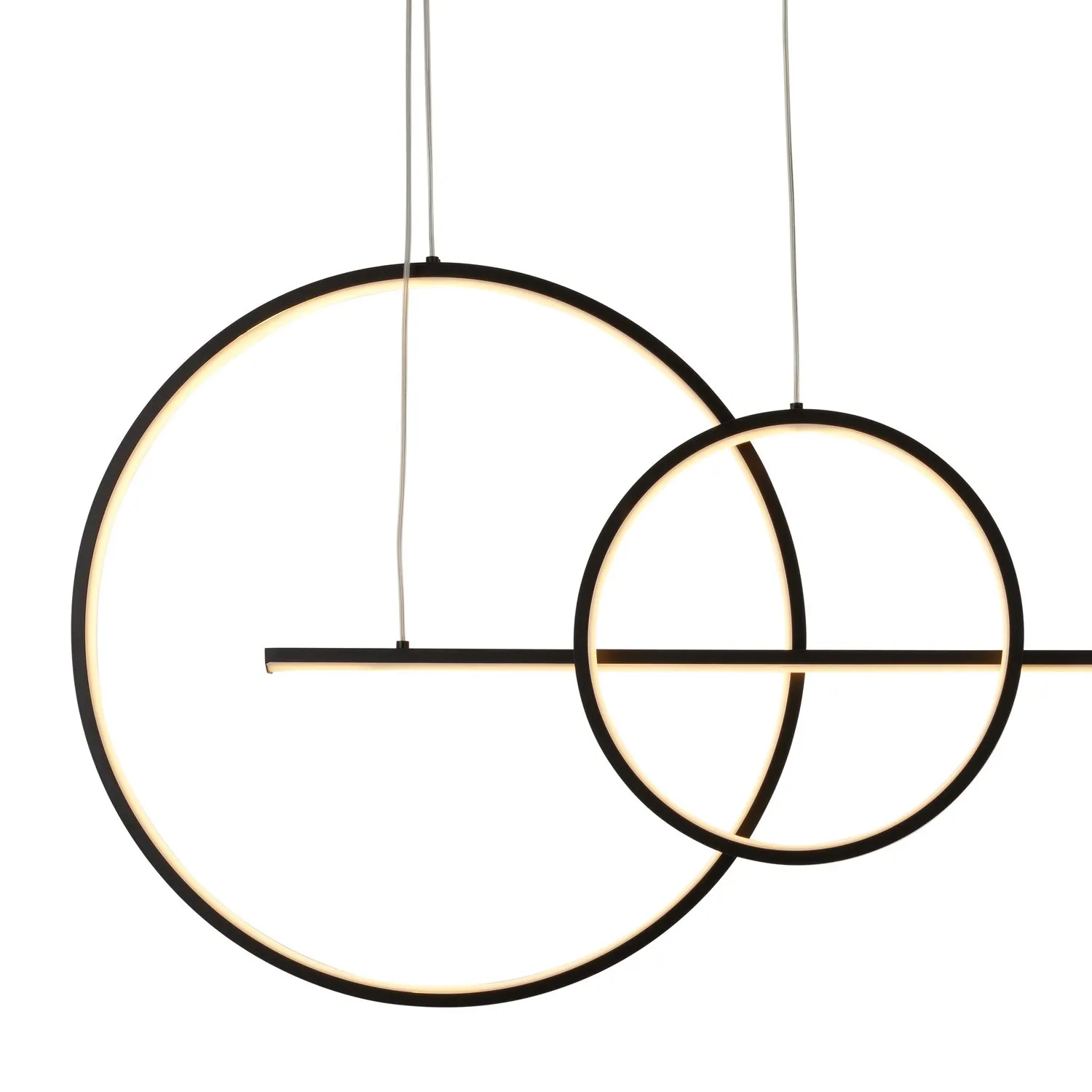 Lampa wisząca NEW AGE LED 120 cm - oprawa sufitowa czarna - obrazek 10