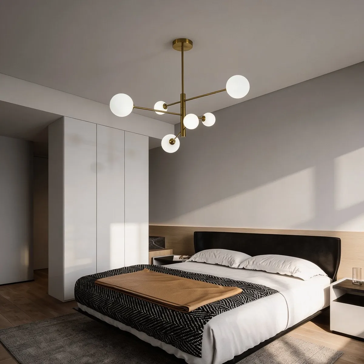 Lampa wisząca Dorado złota 6xG9 - obrazek 2
