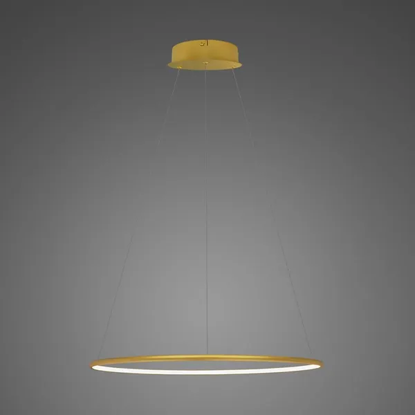 Lampa wisząca Ledowe Okręgi No.1 40cm 3k złota