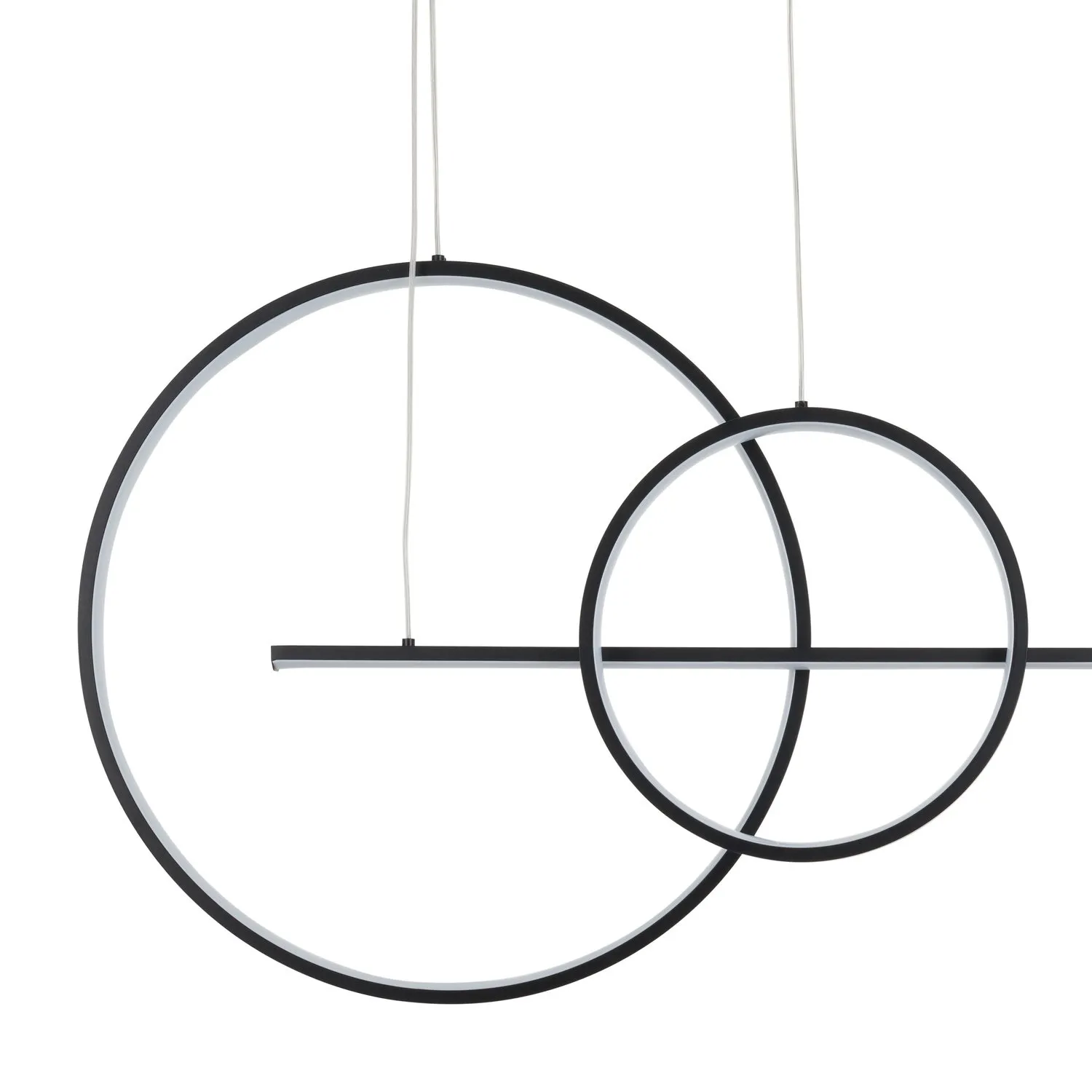 Lampa wisząca NEW AGE LED 120 cm - oprawa sufitowa czarna - obrazek 15