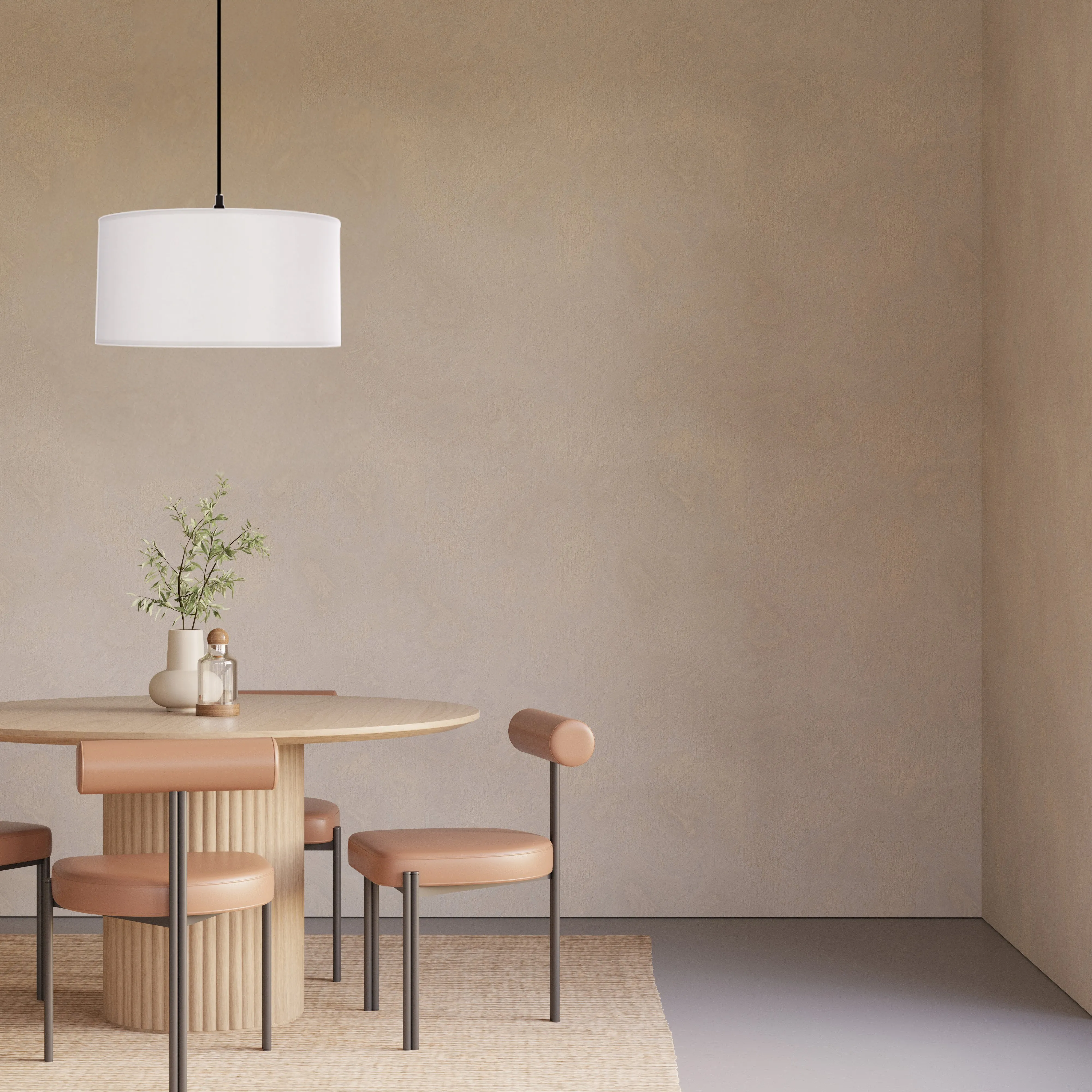 SHANTI lampa wisz¹ca czarny 1x40W E27 aba¿ur szary - obrazek 2