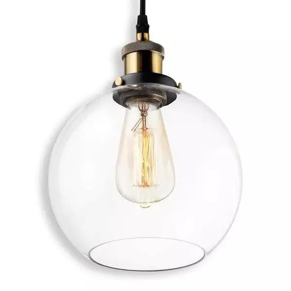 NY Loft No.2 Szklana Lampa wisząca