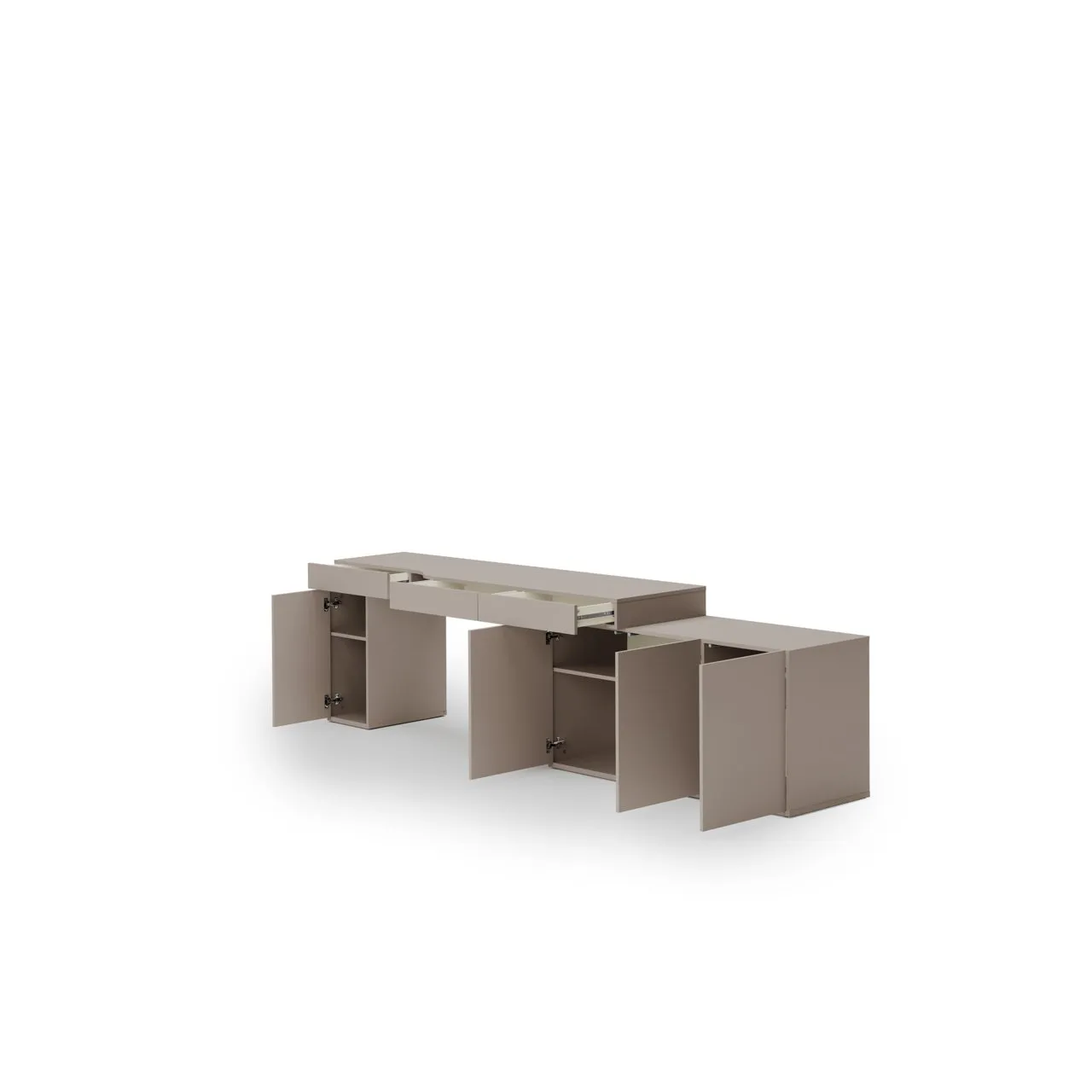 Meble młodzieżowe WOOW SET 06P szampański / clay grey - obrazek 4