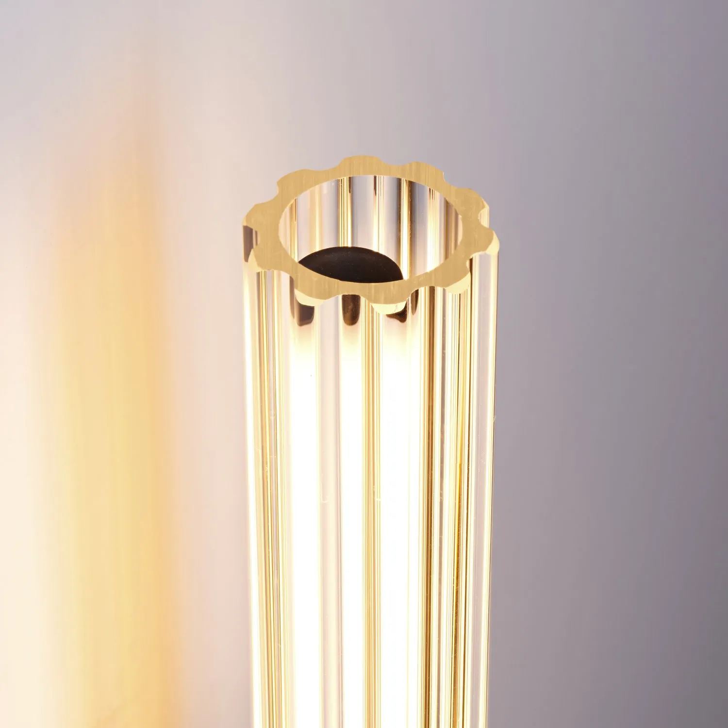 Lampa ścienna VERTI 40 cm - LED, transparentna tuba - obrazek 9