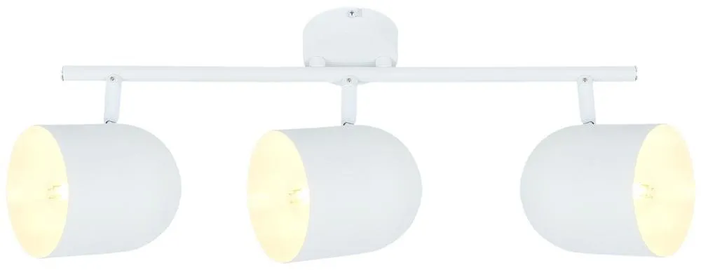 AZURO LAMPA SUFITOWA LISTWA 3X40W E27 BIAŁY