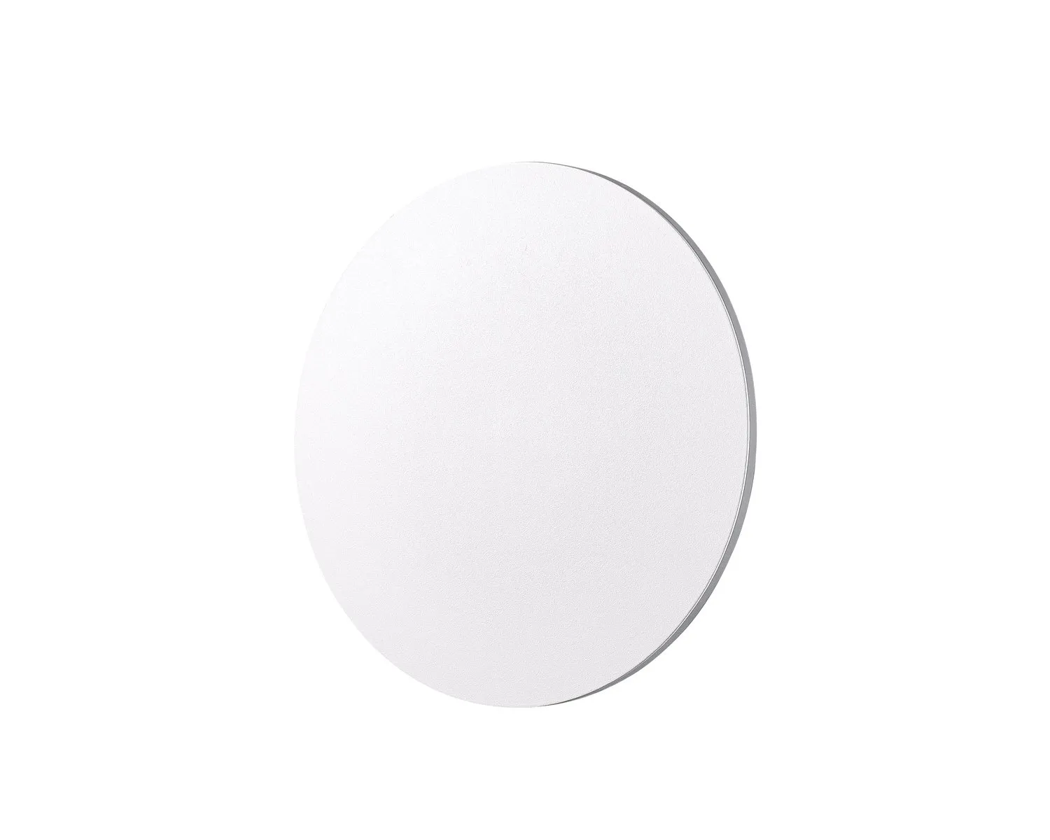 Lampa ścienna NYX 15 – LED okrągła, metalowa, biała - obrazek 6