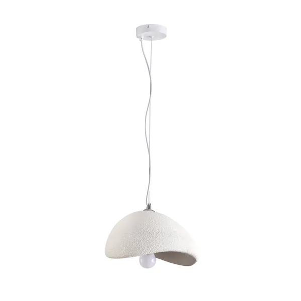 Lampa wisząca STONE 30 cm - biała
