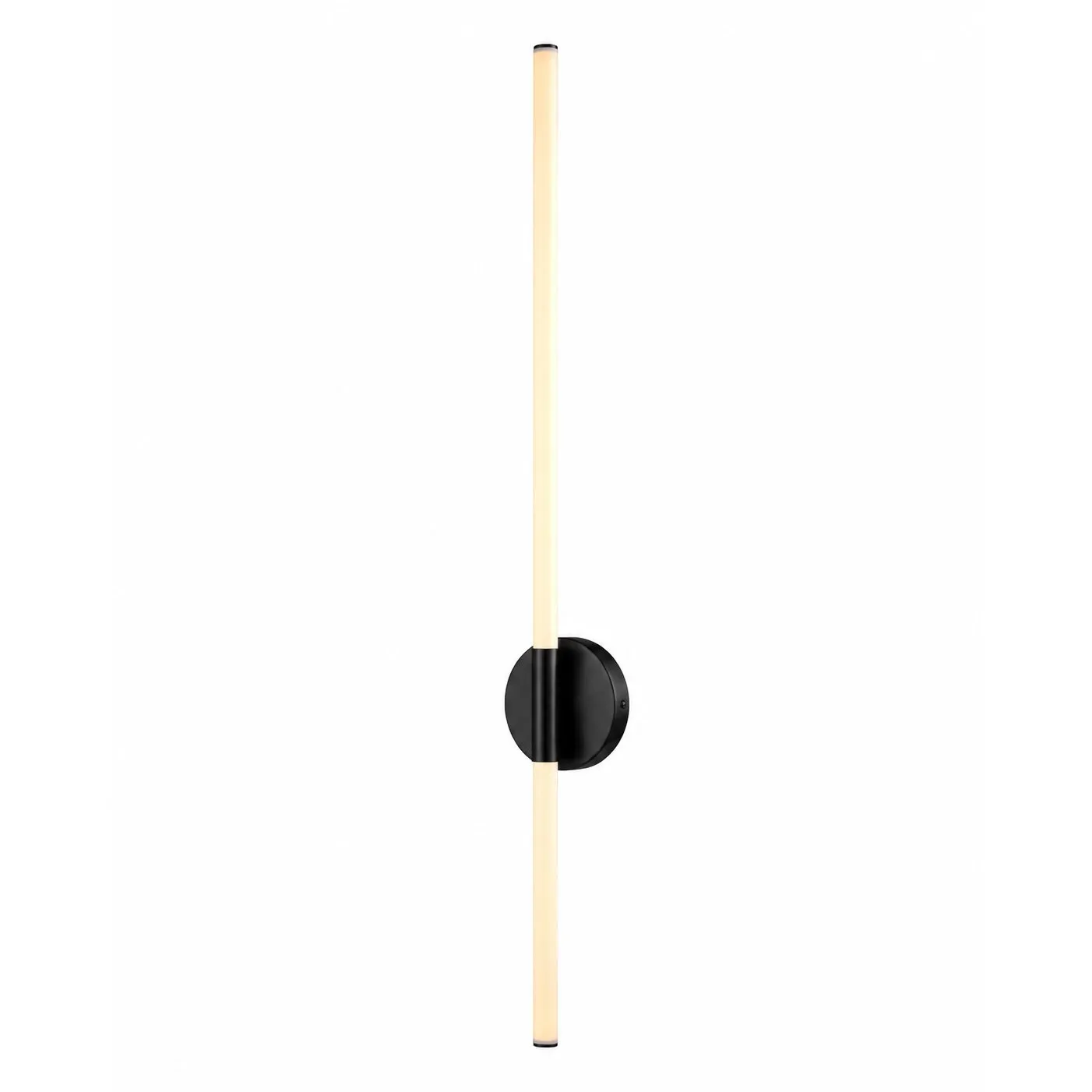 Lampa ścienna LED FELIX biało czarna 100 cm - nowoczesny kinkiet - obrazek 4