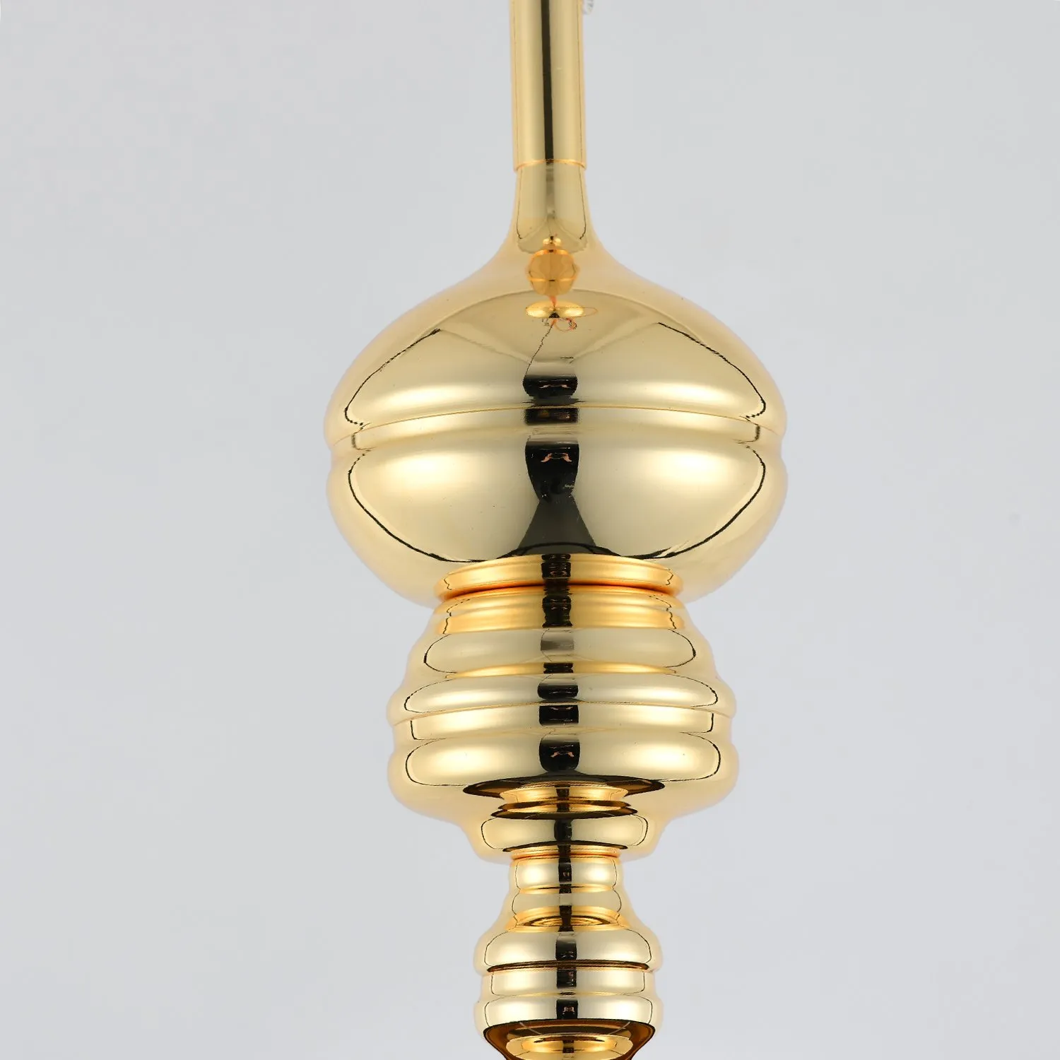 Lampa wisząca QUEEN złota 25 cm - obrazek 3