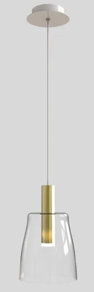 LAMPA WISZĄCA MODENA 1 ZŁOTY 140x15x15