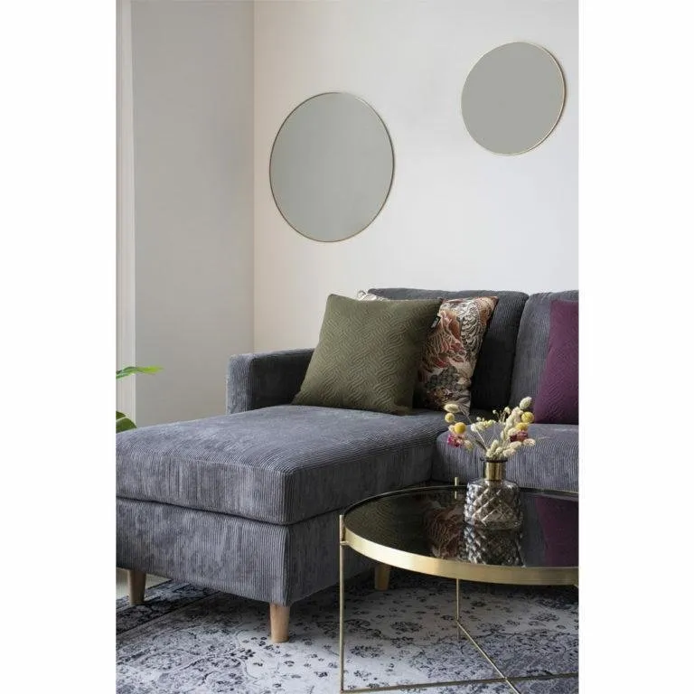 Lustro Jersey okrągłe złote 40cm - obrazek 4