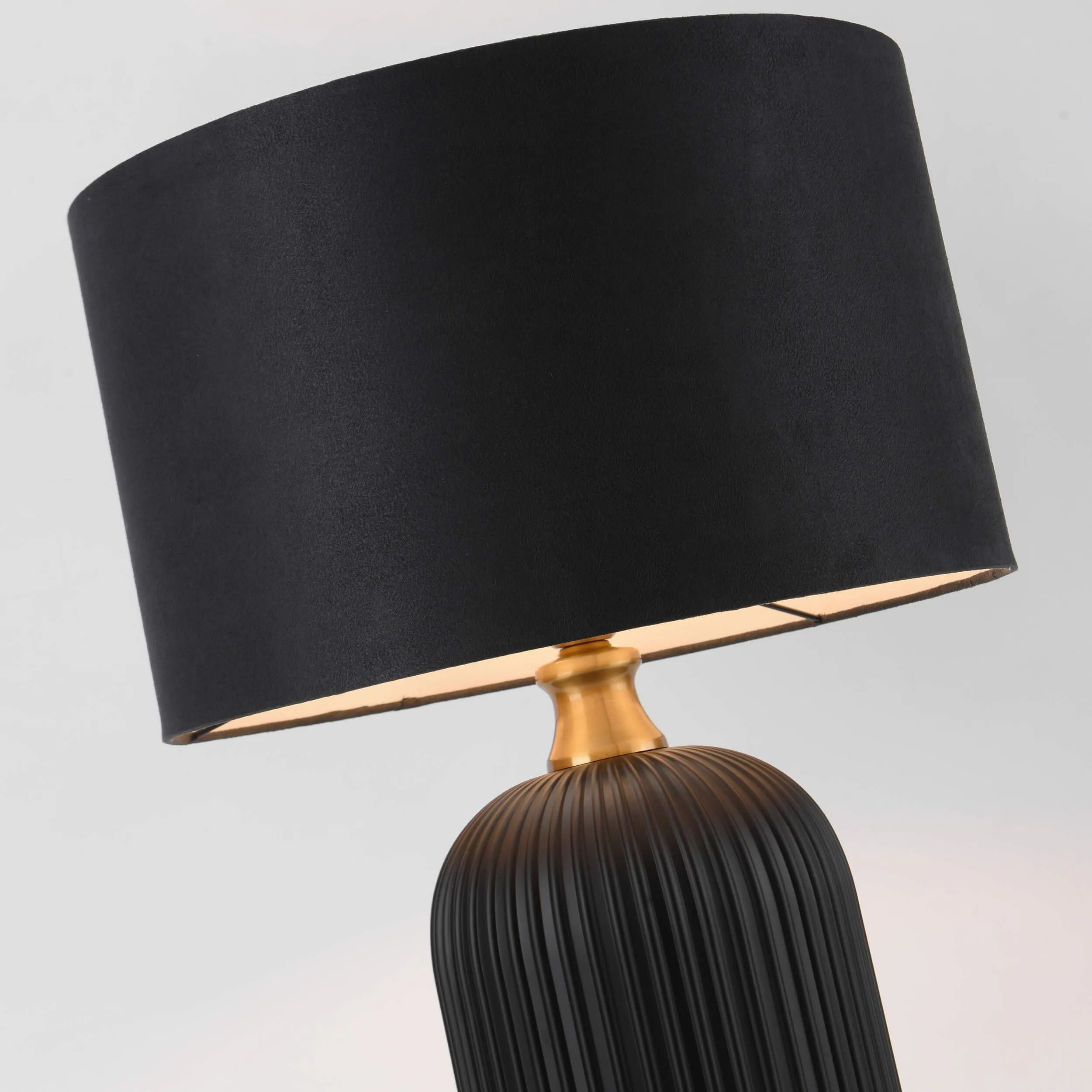 Lampa stołowa Tamiza 65 cm czarna 1xE27 - obrazek 4