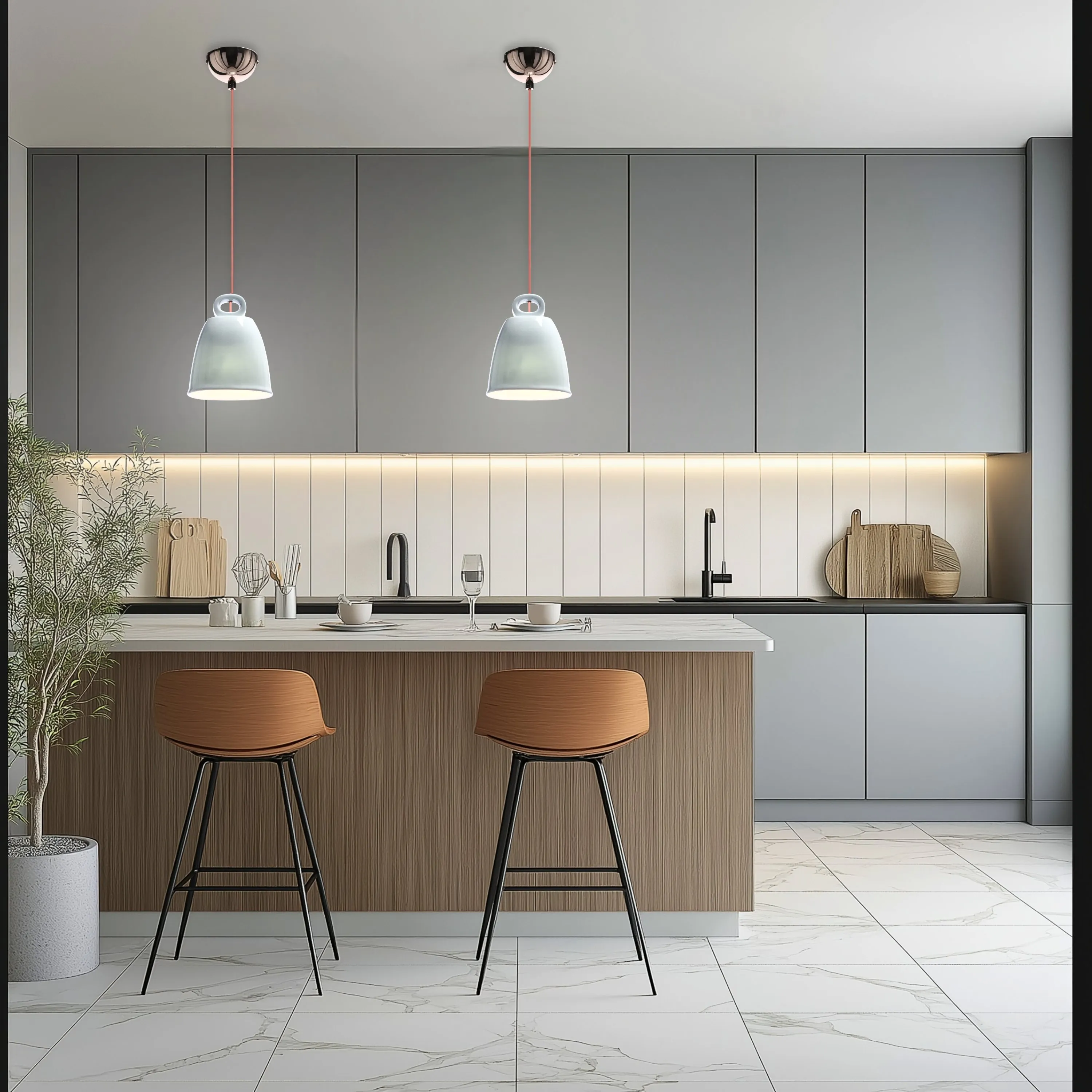 LAMPA WISZĄCA SEWILLA S 1 NIEBIESKI - obrazek 4