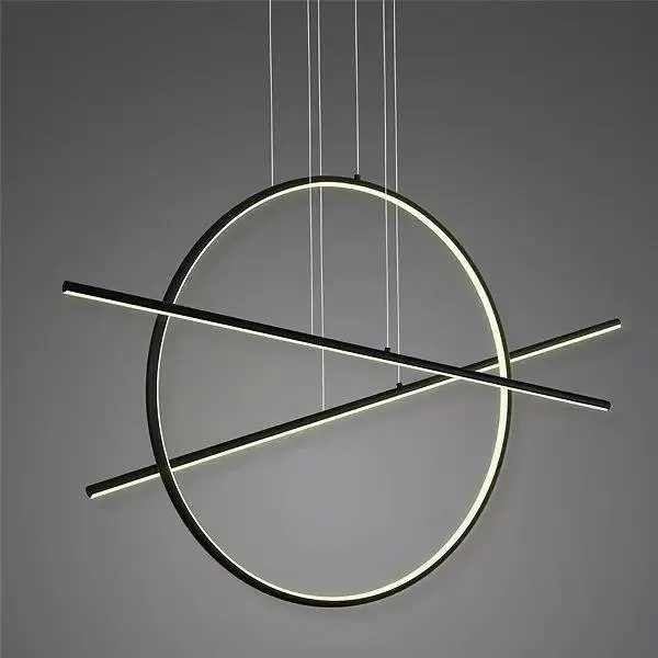 Lampa wisząca Linea No.3 czarna 3k Dali - obrazek 2
