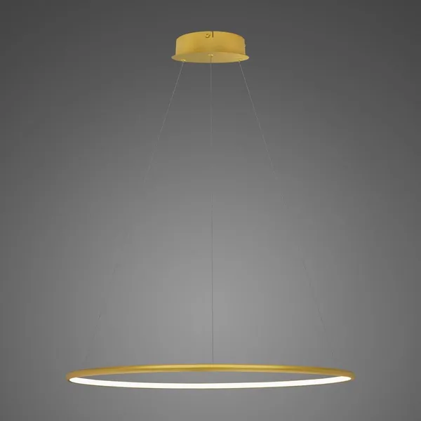 Lampa wisząca Ledowe Okręgi No.1 60cm 3k złota Dali