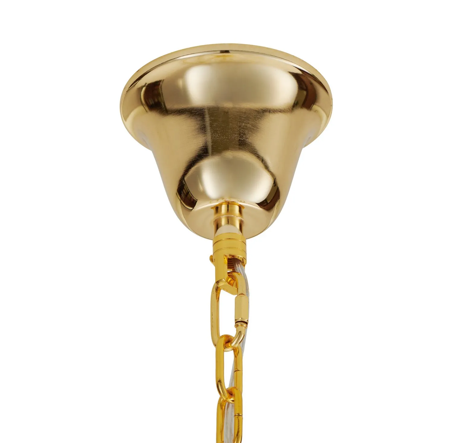 Lampa wisząca SPLENDORE 100 cm - żyrandol złoto-kryształowy - obrazek 12