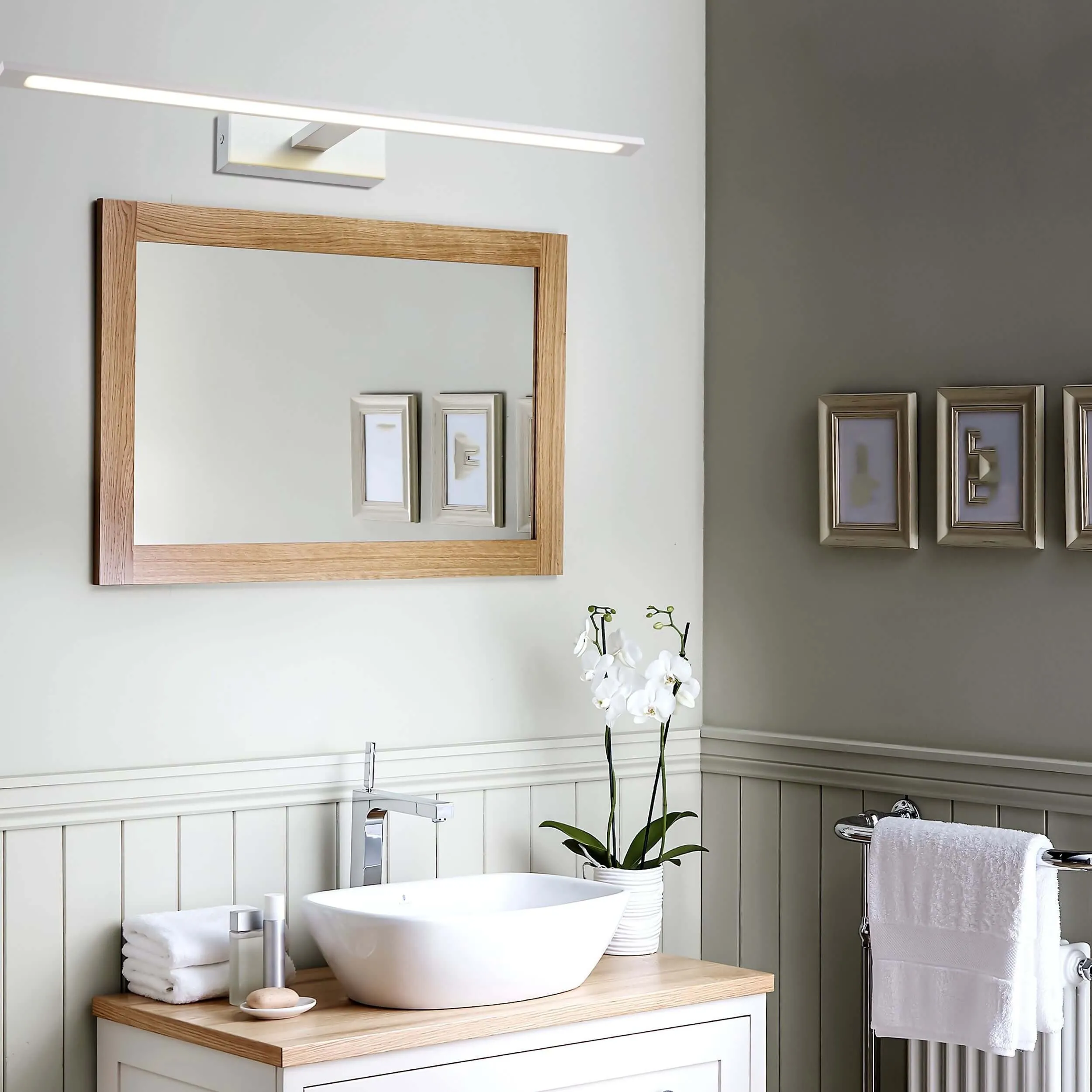 Kinkiet Isla XXL biały 96 cm IP44 LED 4000K - obrazek 2