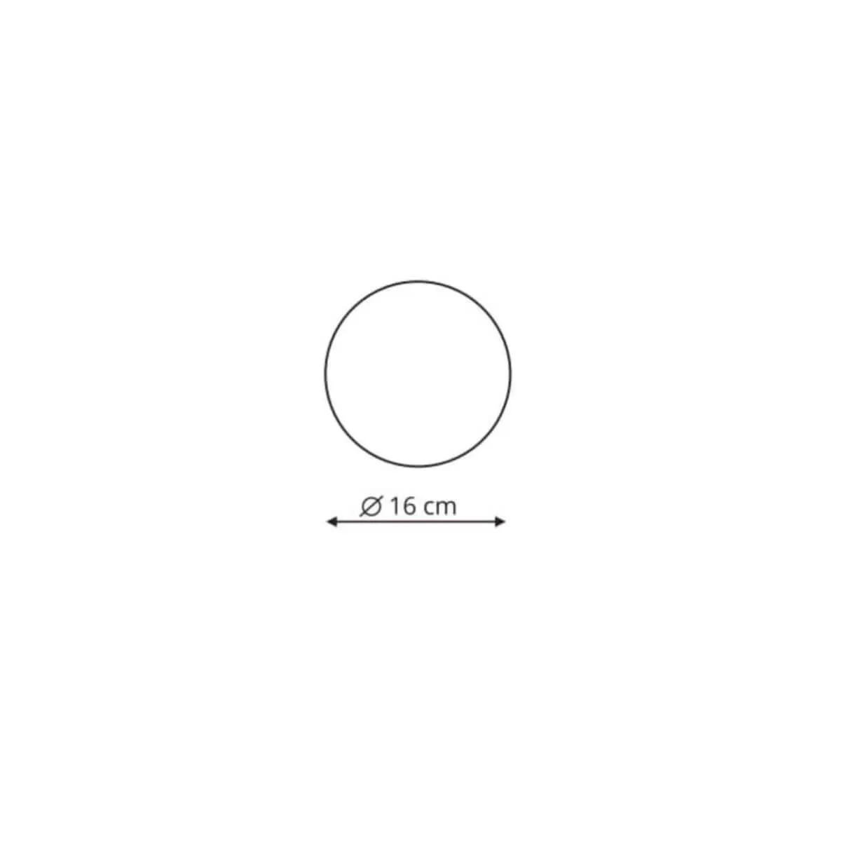 Plafon Platillo 16 cm biały LED 3000K - obrazek 6