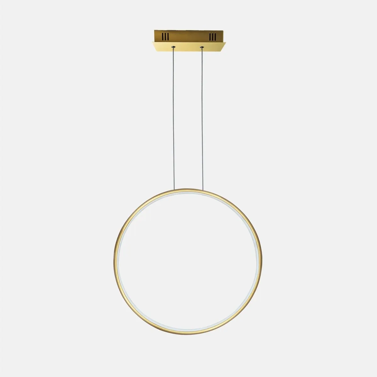 Lampa wisząca Ledowe Okręgi No.1 X 60cm 3k złota Dali