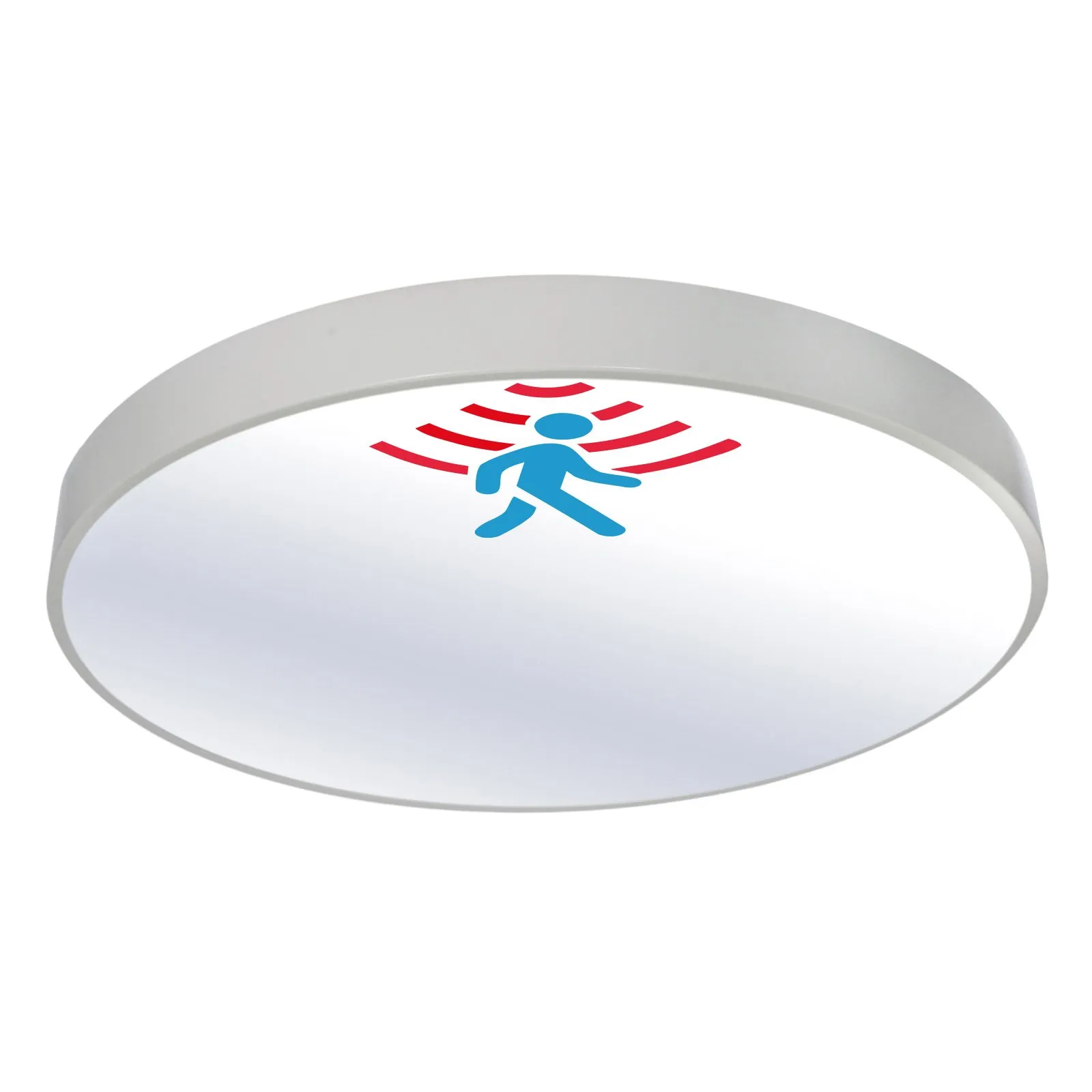 Plafon Natynkowy LED 40cm okrągły BB03 40W 4000K z czujnikiem biały PIR